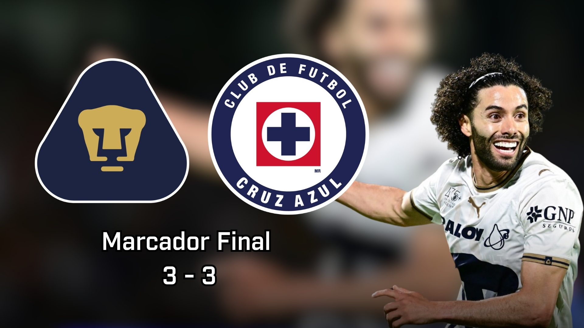 El Clásico de la Obsesión terminó con un emocionante empate 3-3 en la cancha del Estadio Olímpico Universitario.