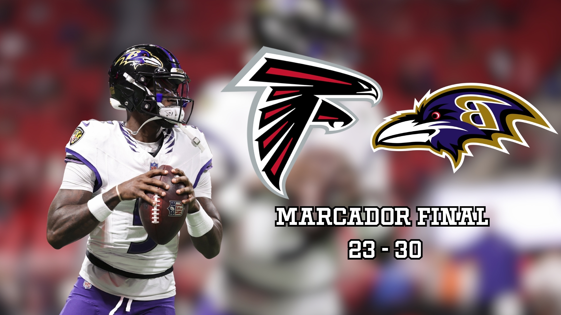 Los Ravens encontraron el camino de la mano de Tyler Huntley y derrotaron a los Falcons a domicilio en el Sunday Night Football.