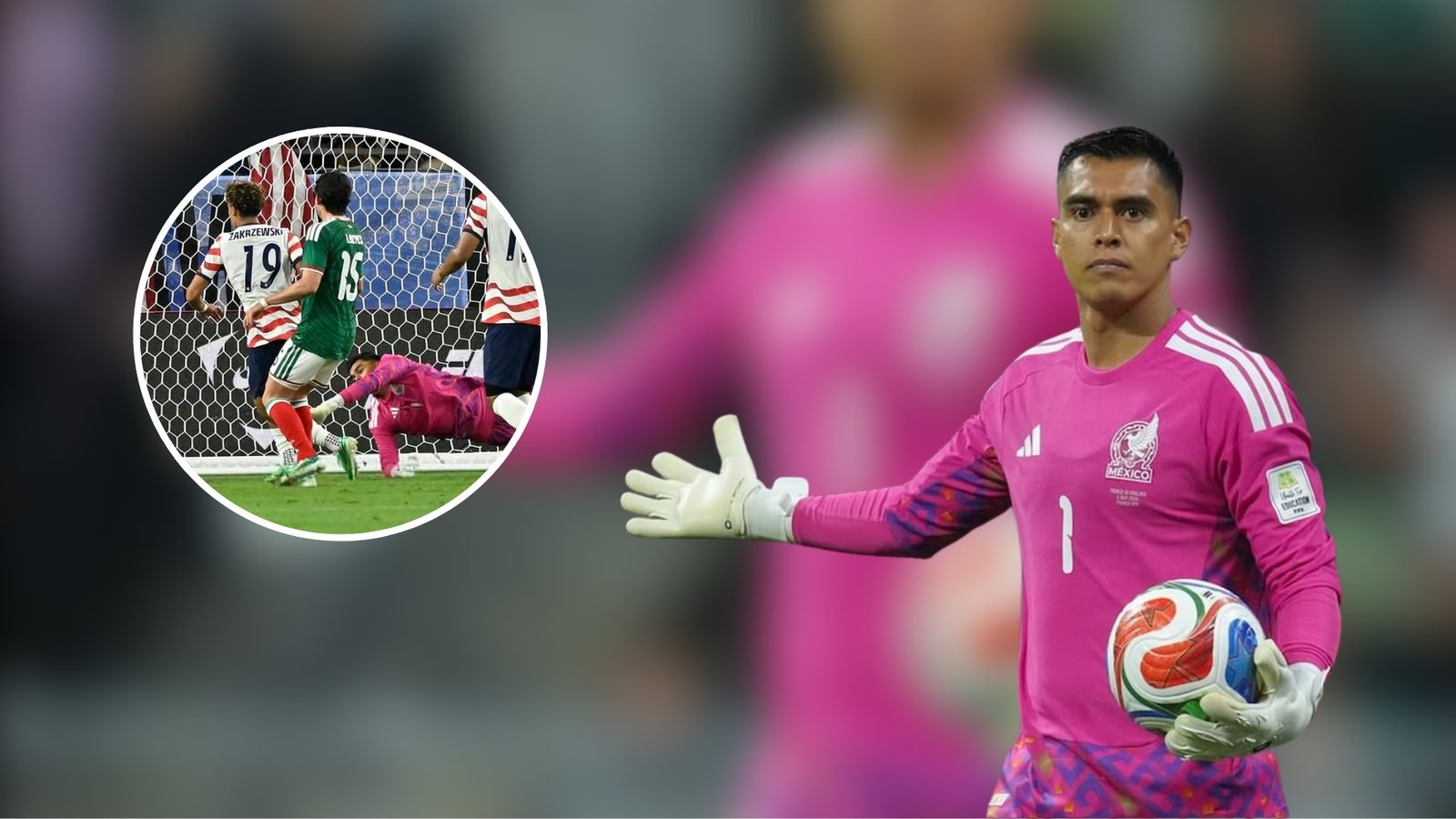 El Tala Rangel fue uno de los grandes responsables de la derrota de México ante Estados Unidos, en el primer Clásico de la Concacaf de Rafa Márquez.