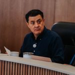 Chema Martínez en sesión del pleno.