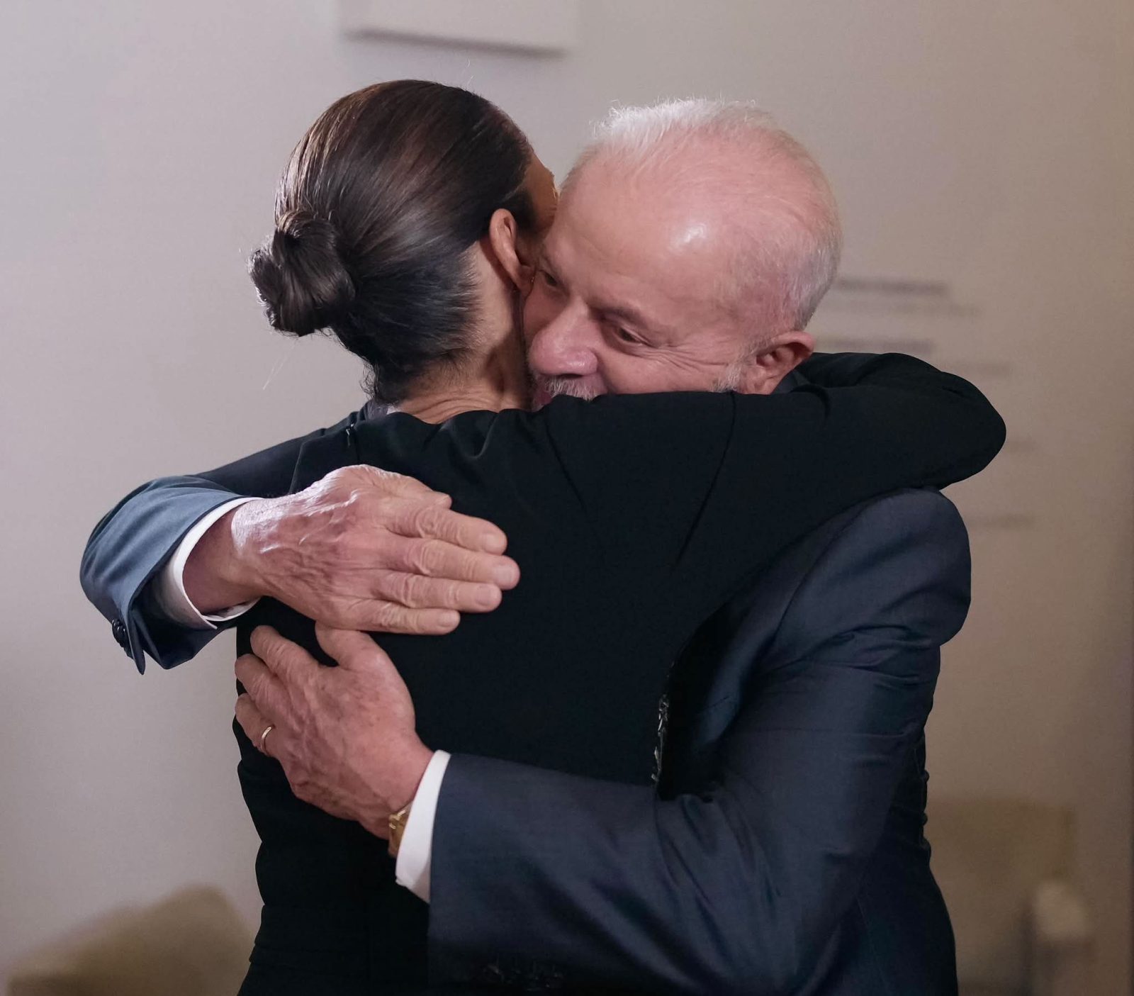 Claudia Sheibaum y Lula da Silva