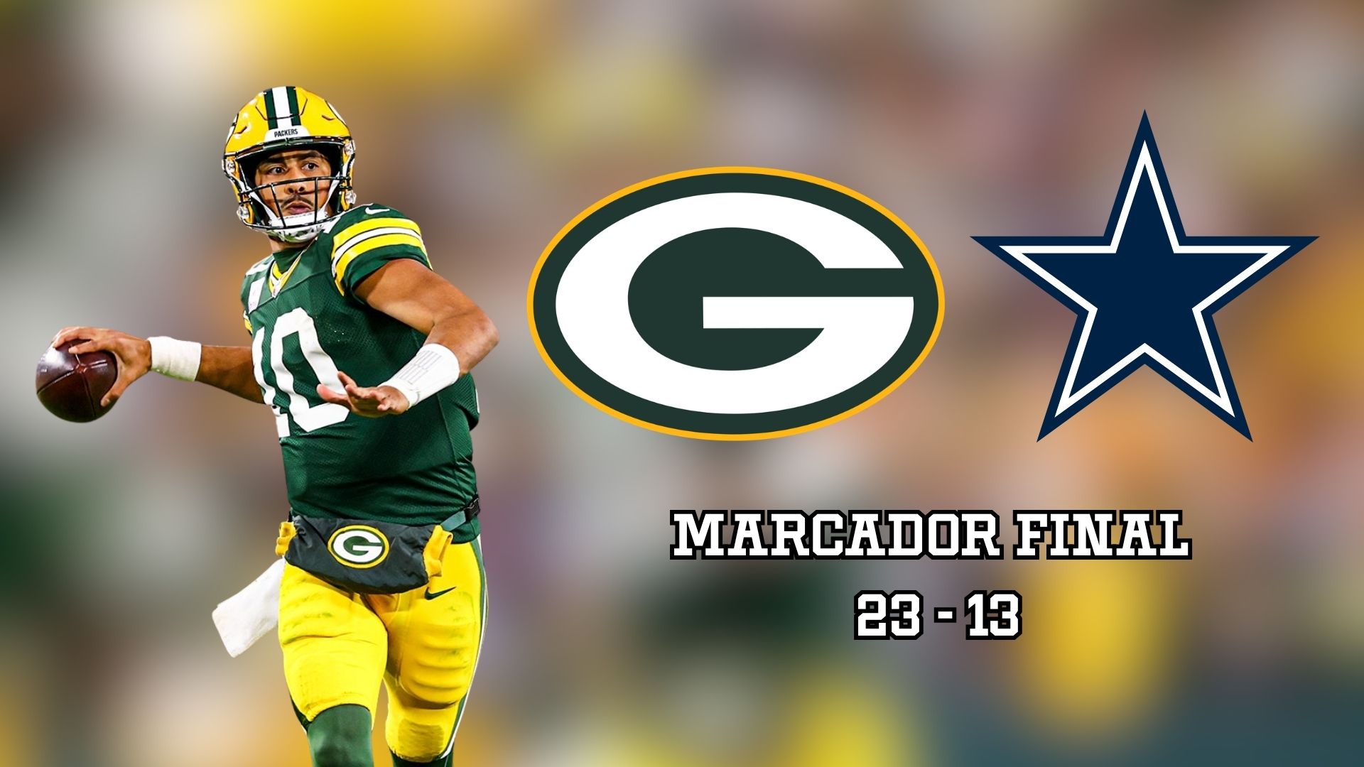 Los Packers hundieron a los Cowboys con una victoria contundente en Lambeau Field.